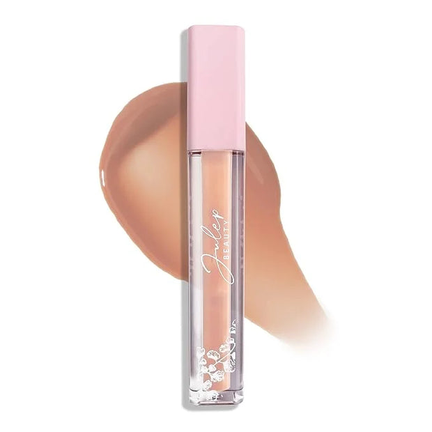 Julep So Plush Plumping Lip Gloss - Keep It Real - High-Shine Hydrating Lightweight Lip Color - Non-Sticky Formula - Vitam...