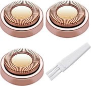 Facial Hair Remover Replacement Heads for Generation 1 Finishing Touch Flawless Facial Hair Removal Tool for Women,18K Gol...