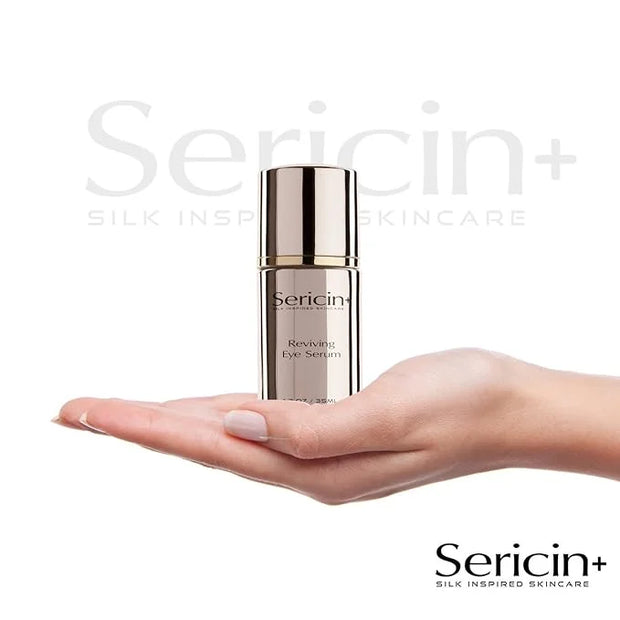 Sericin Plus Reviving Eye Serum - Delivers Immediate Results. Minimizes Wrinkles, Fine Lines, Puffiness, Crow's Feet. Nour...