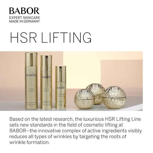 BABOR HSR Lifting Eye Cream, Anti Aging Eye Cream Instantly Minimizes Wrinkles Bags & Dark Circles, Eyelid Cream, Infused ...