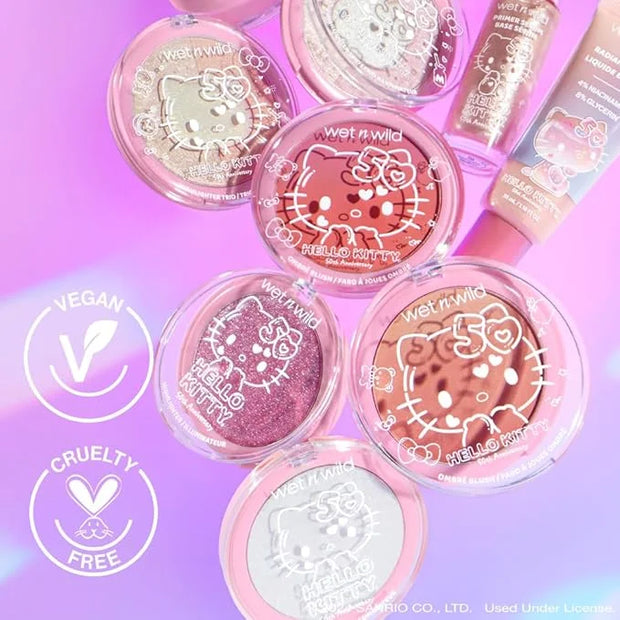 wet n wild Hello Kitty Radiance Liquid, Nourishing Niacinamide & Glycerin Infused Formula, Natural Multi-Functional Glow, ...