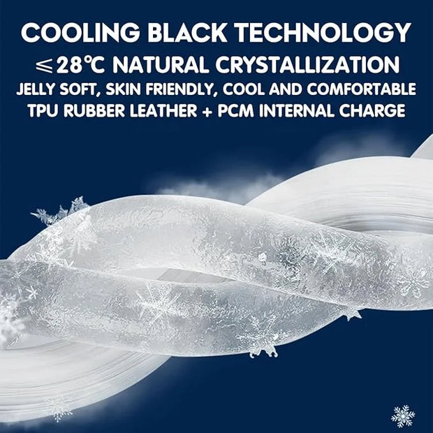 2 PCS Small Ice Collar, Kid Neck Cooling Tube, Wearable Cooling Neck Wraps for Summer Heat I Hands Free Cold Pack, Reusabl...