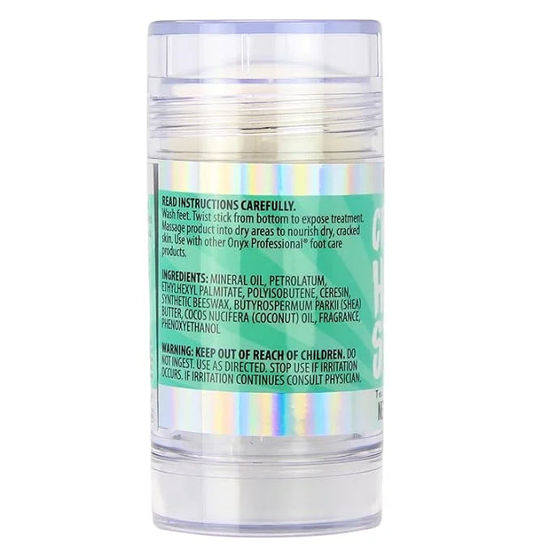 Onyx Professional Cracked Heel Repair Balm Stick for Dry Cracked Feet Treatment, Tea Tree Scent, 2 pack - Moisturizing Foo...