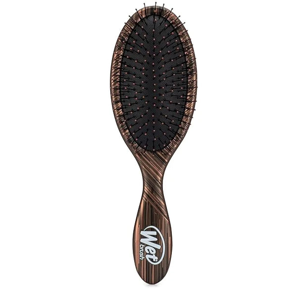 Wet Brush Original Detangler Hair Brush, Brown (Engineered Nature) - Ultra-Soft IntelliFlex Bristles - Detangling Brush Gl...