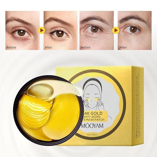Under Eye Patch for Dark Circles and Puffy Eyes,Under Eye Masks Reduce Smooth Wrinkles and Under-eye Egg,Moisturizing Unde...