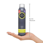 HASK Charcoal Clarifying Dry Shampoo Duo (4.3oz-Qty 2) & Argan Oil Repairing Deep Conditioner Packette, Aluminum-Free, Sul...