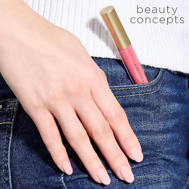 Beauty Concepts Lip Gloss Collection – Shimmering, Glossy Lip Makeup Set for a Radiant Finish, Pink - Product Image
