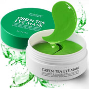 Under Eye Patches Dark Circles: 30 Pairs Collagen Eye Masks for Wrinkles and Puffy Eyes - Green Tea Eye Skin Care Gel Pads...