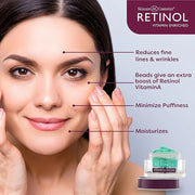 Retinol Vitamin A Eye Gel - Anti-Aging, Reduces Puffiness & Dark Circles, Restores Elasticity, 15ml - Product Image