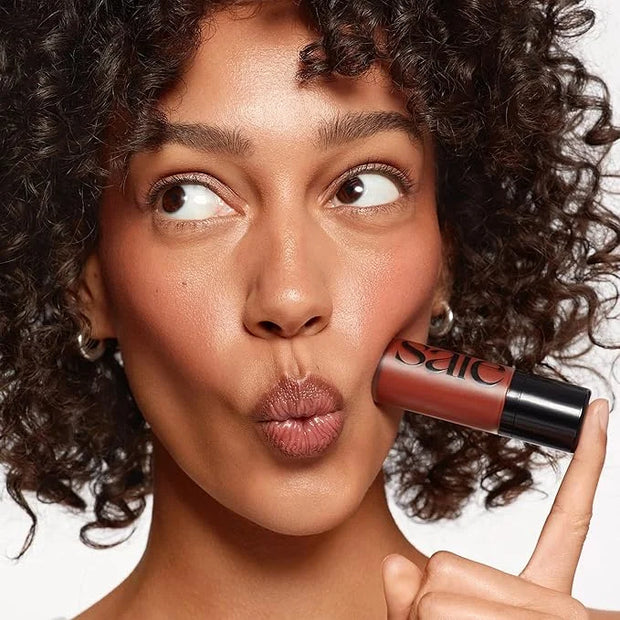 Saie Dew Liquid Blush for Cheeks - Hydrating Cream Blush Stick with a Blendable + Buildable Formula - Skincare Infused Dew...