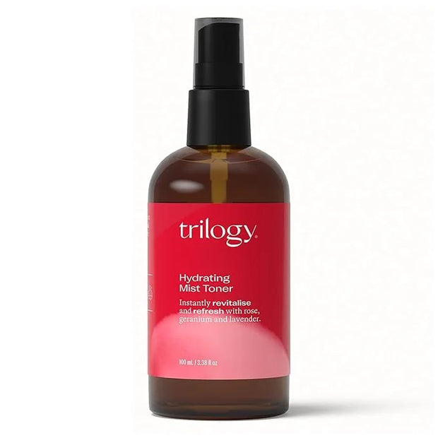 Trilogy Hydrating Mist Toner, Floral Hydration for All Skin Types, 3.38 fl oz - Product Image