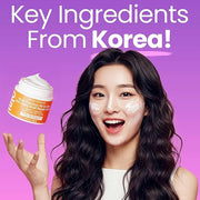 SeoulCeuticals Large 4oz 97.5% Snail Mucin Moisturizer Cream Korean Skin Care - K Beauty Skincare Day & Night Snail Repair...