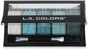 L.A. COLORS 5 Color Matte Eyeshadow Palette, Teal Argyle CEM477 - Product Image