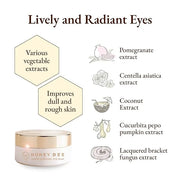 Honey Bee Venom Hydrogel Eye Masks for Dark Circles and Puffiness Bee Propolis Hydrogel Depuffing Eye Patches w/Bee Venom,...