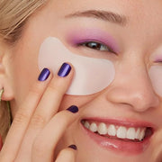 PEACE OUT Skincare Puffy Eyes, Biocellulose Under-Eye Mask, Minimize Puffiness & Tired Eyes with Caffeine and Niacinamide,...