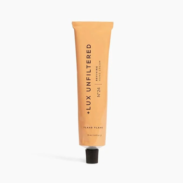 '+ Lux Unfiltered N°24 Reviving Hand Cream in Ylang Ylang - Best Hand Lotion to Repair Dry + Cracked Hands, Vegan + Cruelt...