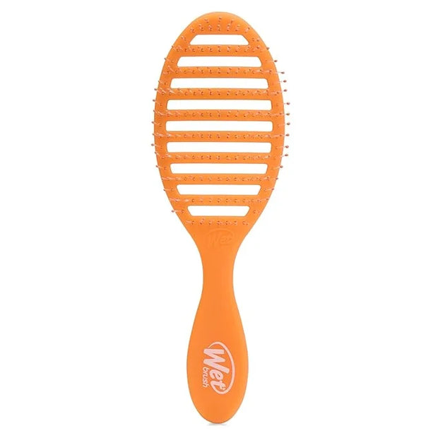 Wet Brush Speed Dry Hair Brush, Orange Crush (Summer Quencher) - Vented Design & Soft HeatFlex Bristles Are Blow Dry Safe ...