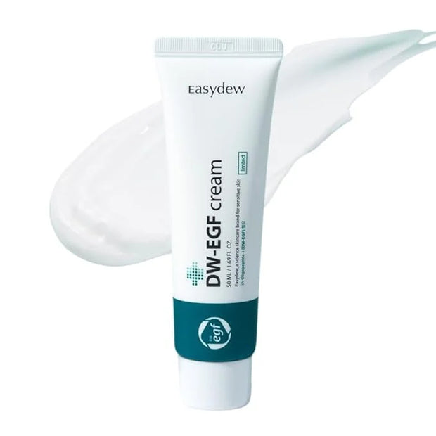 EASYDEW DW-EGF Cream Limited 2.36 oz - Anti-Aging Moisturizer with Human Epidermal Growth Factor & Hyaluronic Acid Collage...