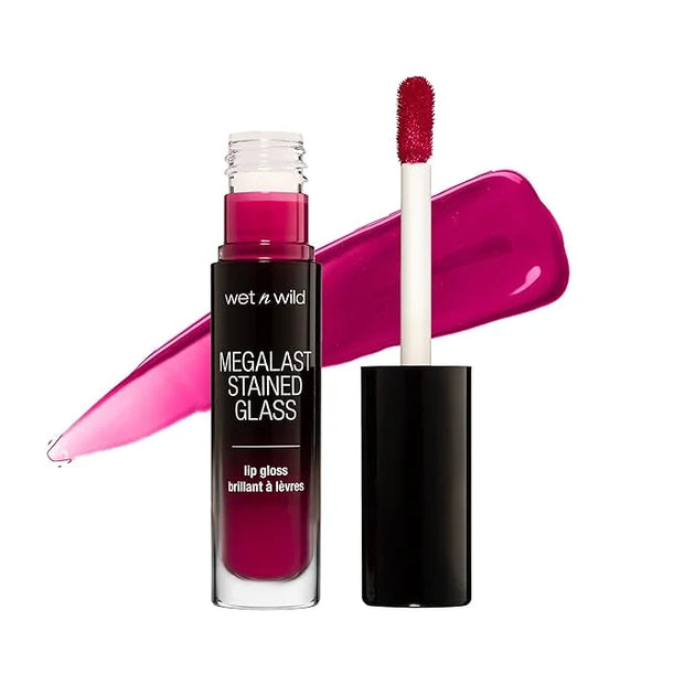 wet n wild Mega Last Stained Glass Lip Gloss, Love Blinding Glare - Product Image