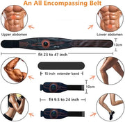 Fitness Workout Toner Abs Training Gear EMS Muscle 23''-60'' - Product Image