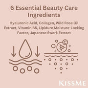 Heroine Make by KISSME Soft Define Waterproof Cream Pencil Eyeliner, Long-Lasting Natural Shades, 0.1g Punched Oval Core, ...