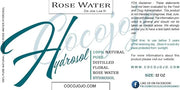 Rose Hydrosol Water Spray Toner 32 oz for Face Hydrating Mist Hydration Pure & Natural Rosewater Hydrosol All Skin Types F...