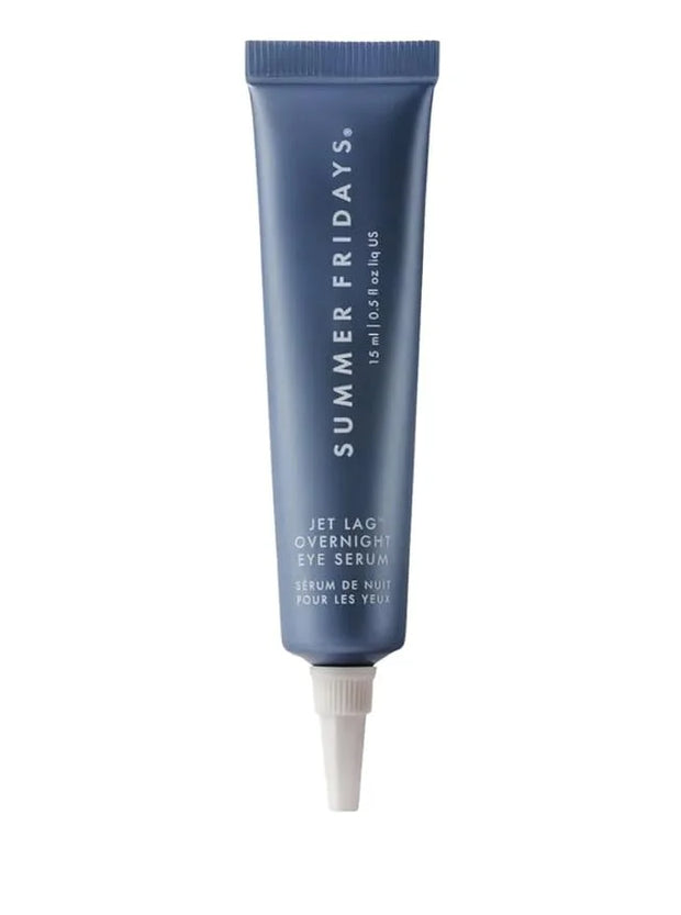 Summers Friday Jet Lag Overnight Eye Serum, Non-Comedogenic, Fine Line Reducing, 0.5 fl oz - Product Image