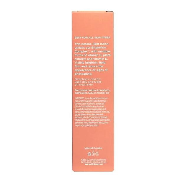 Pacifica Glow Baby Face Lotion & Eye Cream Set of 2 – Brightening Vitamin C Moisturizer + Depuffing Eye Cream with Caffein...