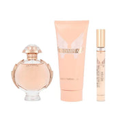 Paco Rabanne Olympea 3-Piece Set for Women, (2.7 Oz Eau De Parfum Spray + 3.4 Oz Body Lotion + 0.33 Oz Eau De Parfum Trave...