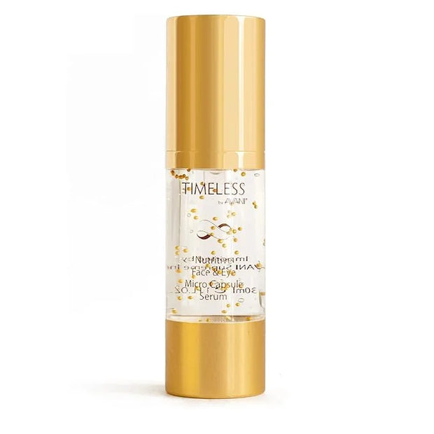 Timeless by AVANI Face & Eye Micro Capsule Serum, Blend of Dead Sea Minerals, Plant Extracts, and Vitamin A, C & E ,Active...