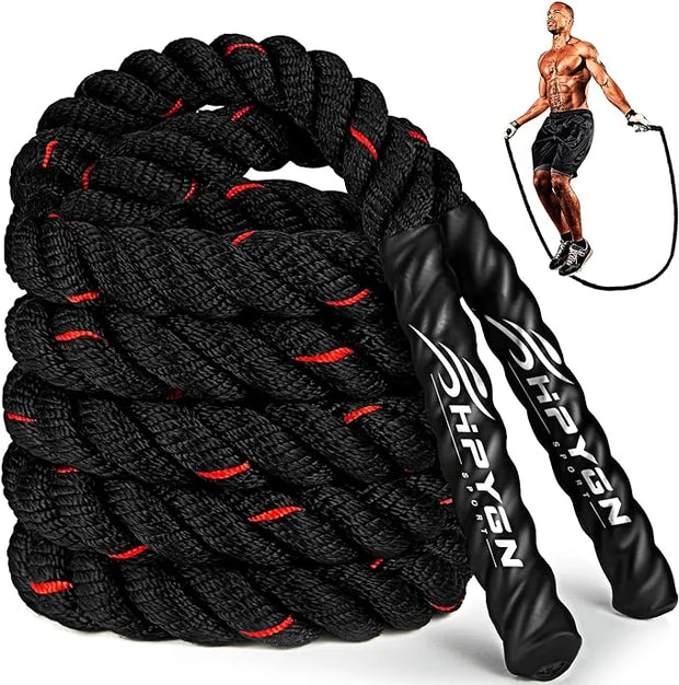 Jump Rope, Weighted Jump Ropes for Men women, 2.8lb 3.8lb 3.8lb 5lb 5lb Heavy - Product Image