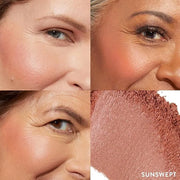 LAURA GELLER NEW YORK Baked Blush-n-Brighten Marbleized Blush - Sunswept - Creamy Lightweight - Satin Finish - Product Image