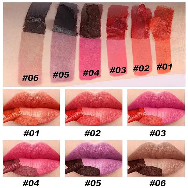 Peel Off Lip Tint, Wipe-On Colour Liquid Lipsticks, Tattoo Lip Glaze, Matte High Pigment Long Wear Waterproof Lip Contour ...
