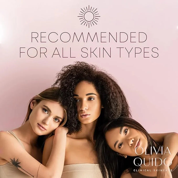 OLIVIA QUIDO Clinical Skincare Broad Spectrum Sunscreen SPF 50 with Lilac Stem Cell | Anti-Aging Skin Protection From UVA ...
