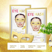 24 K Gold Eye Mask Puffy Eyes and Dark Circles Treatment Relieve Pressure and Reduce Wrinkles, Revitalize and Refresh Your...