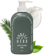 ODID Milk in Cera Perfume Body Wash - Korean Moisturizing Body Cleanser for All Skin Types - Natural Green Herb Scent - wi...
