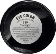 Twilight Shimmering Deep Blue Navy Pressed Powder Single Vegan Eyeshadow; Talc, Paraben & Cruelty Free - Product Image