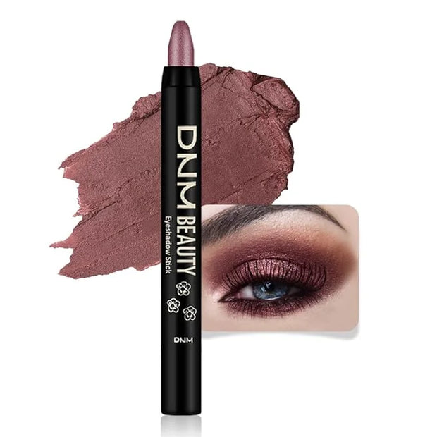 evpct Orchid Shimmer Cream Eye Shadow Brightener Sticks Set for Eyes, Orchid Shimmery Matte Pencil Eye shadow Applicator S...