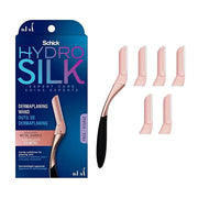 Schick Hydro Silk Dermaplaning Wand, Dermaplaning Tool for Face | Dermaplane Razor for Women Face, Eyebrow Razor, Peach Fu...