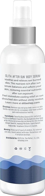 Olita AfterSun Body Serum - Fragrance Free - 8 oz - Hydrating Body Oil with Aloe Vera - All-Natural with Vitamin E - Cooli...