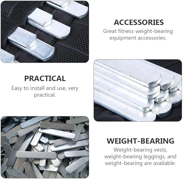 16pcs Load Bearing Plate Fitness Weighted Plates Weighted - Product Image