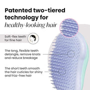 Tangle Teezer Original Detangler Brush, Dry & Wet Hair Brush for Color-Treated, Fine & Fragile Hair Types, Mint Violet - P...