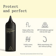 SilkScreen Sheer Tinted SPF 50 Mineral Face Sunscreen, Anti-Aging Hydrating Serum, Visibly Smooths and Enhances Glow, Agen...