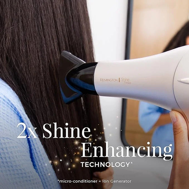 REMINGTON Shine Therapy Argan Oil & Keratin Hair Dryer/Blow Dryer - Product Image