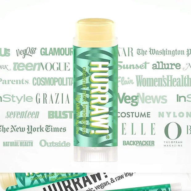 Hurraw! Coconut, Mint, Lemongrass (Pitta) Lip