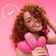 Wet Brush Speed Dry Hair Brush, Pink (Sweet Seaglass) - Vented Design & Soft HeatFlex Bristles Are Blow Dry Safe - Ergonom...