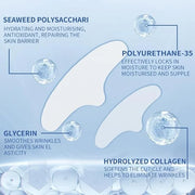 10pcs Masks | Collagen Forehead Anti-Wrinkle Treatments | Jelly Touch Mask | Skin-Friendly Hydrogel for Deep Hydration, Fi...