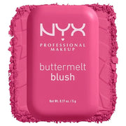NYX PROFESSIONAL MAKEUP Buttermelt Powder Blush, Fade and Transfer-Resistant Blush, Up to 12HR Make Up Wear, Vegan Formula...
