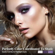 Neutral Eyeshadow Stick Makeup Set, Metallic Shimmer Matte Cream Eye Shadow Eyeliner Brightener Pencil Crayon - Classic 6P...