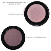 Magnificent Mauve Dusty Shimmering Satin Velvet Pink Rose Purple Lavender Shimmer Pressed Powder Single Vegan Eyeshadow; T...